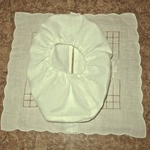 Hand Made Linen Tissue Box Cover (2 pieces)