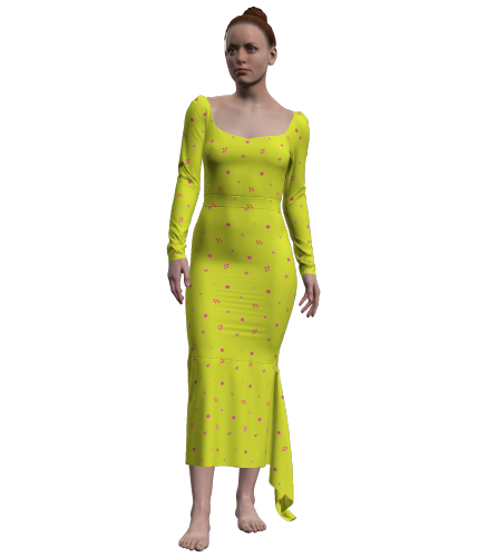green emerald velvet dress Matte Resort Alexandra Dress