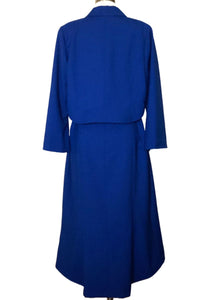 BACK OF JSONG WAY SKIRT SUIT - BLUE