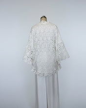 Lace blouse - Style # K217  (White)