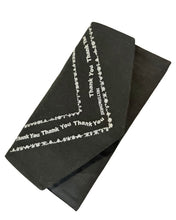 Thank You Letter Embroidered Travel Wallet - Style # 101K (Brown)