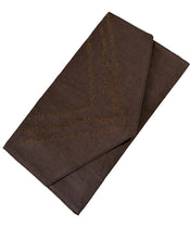 Thank You Letter Embroidered Travel Wallet - Style # 101K (Brown)