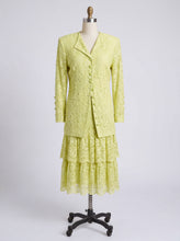 Spring Lace Jacket and Skirt Suit