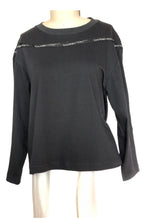Thank You Embroidered T-Shirt - Style # 204MK (Black/White)