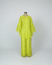 Guipure Lace Pant Suit - Style# 217PK (Citrus)
