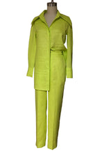 Big Shirt with Tucking Details and Classic Pant Suit (Citrus) - Style # 2303K