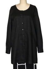 Classic Long Sleeve Linen Tunic - Style #1773K (Taupe)