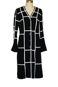 Ribbon Graphic Field Cardigan - Style # K201