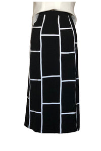 Ribbon Graphic Field Skirt with Elastic Waistband - Style# K203