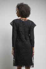 Hi Low Lace Tunic (Black)