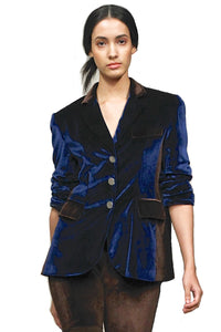 Made in NYC: Velvet Panel Jacket Style # 108