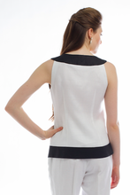 Beauty Mei 美 Top (White/Black) Style # 1763