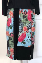 Floral Print Patchwork Panel Skirt (Style # 182RJ )