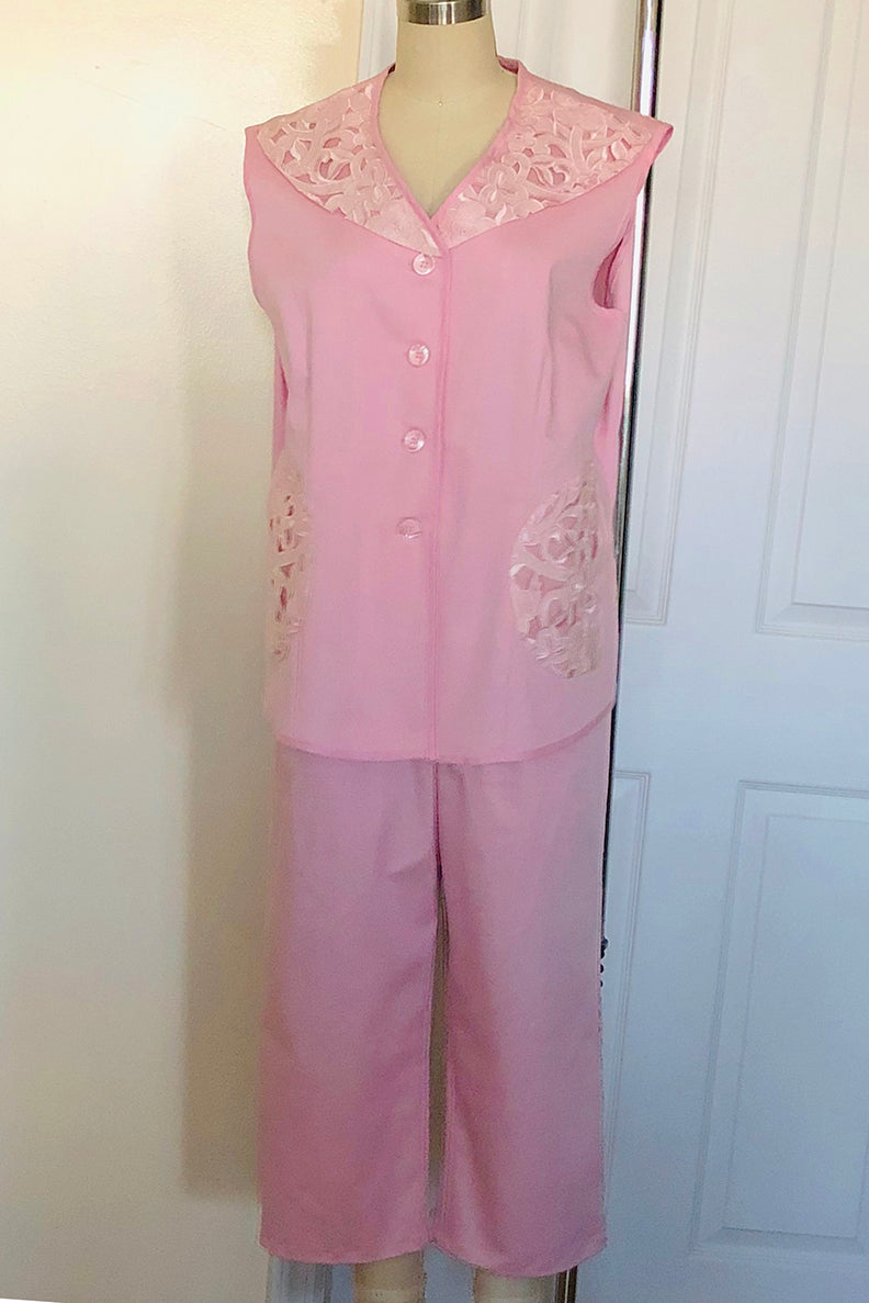 Vest Pant Set - Pink (Style #7959RJP)