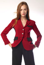 Made in NYC: Panel Jacket Style in Red # 108