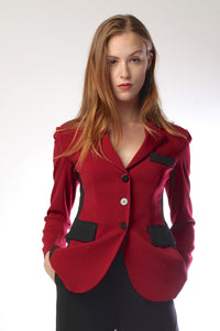 Made in NYC: Panel Jacket Style in Red # 108