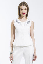 Sleeveless Floral Neck Camisole Style 10925