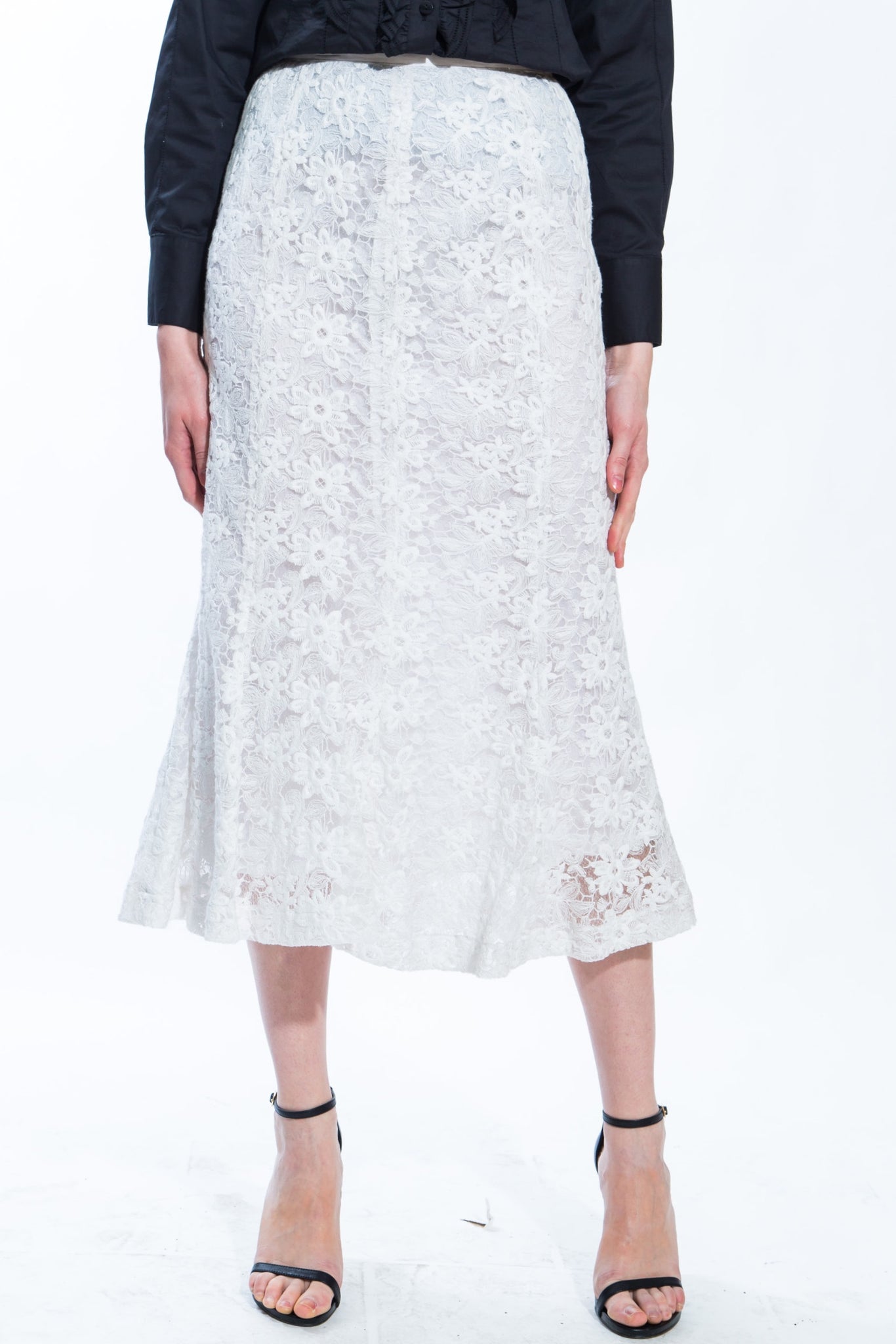 White Lace Skirt Style 1224 JSong Way — free download