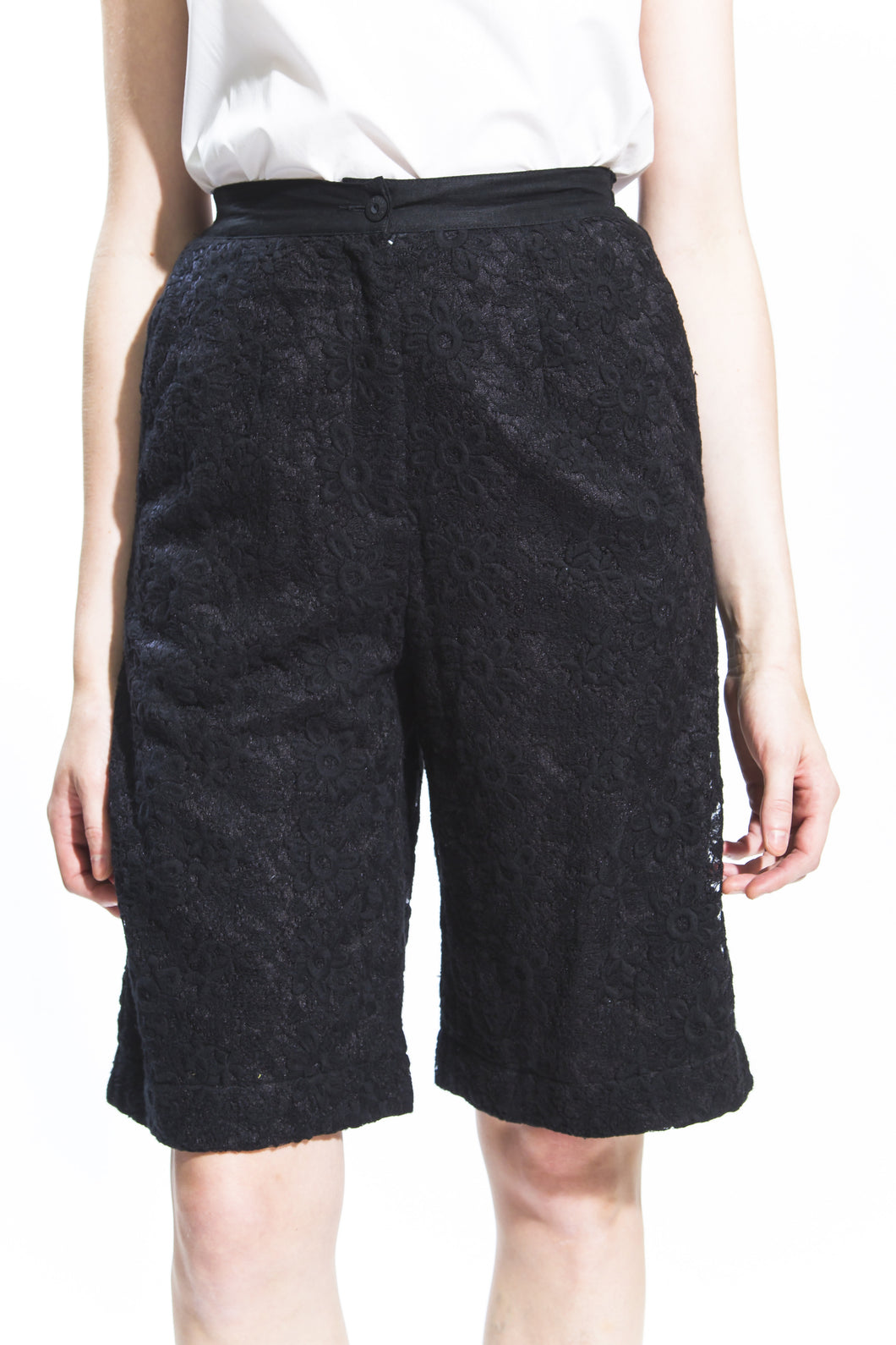 Black Lace Shorts Style #1232