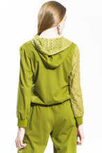 Hooded Lace Tracksuit (Green/Gold) Style # 1239P