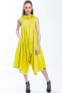 Citrus Jumpsuit with Mini Ruffle 1272