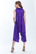 Jumpsuit Mini Ruffle (Purple) Style 1272