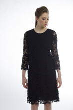 Quintessential Lace Dress (Black) Style #1298