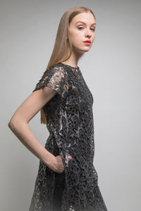 Lace Tunic (Silver) Style# 129L