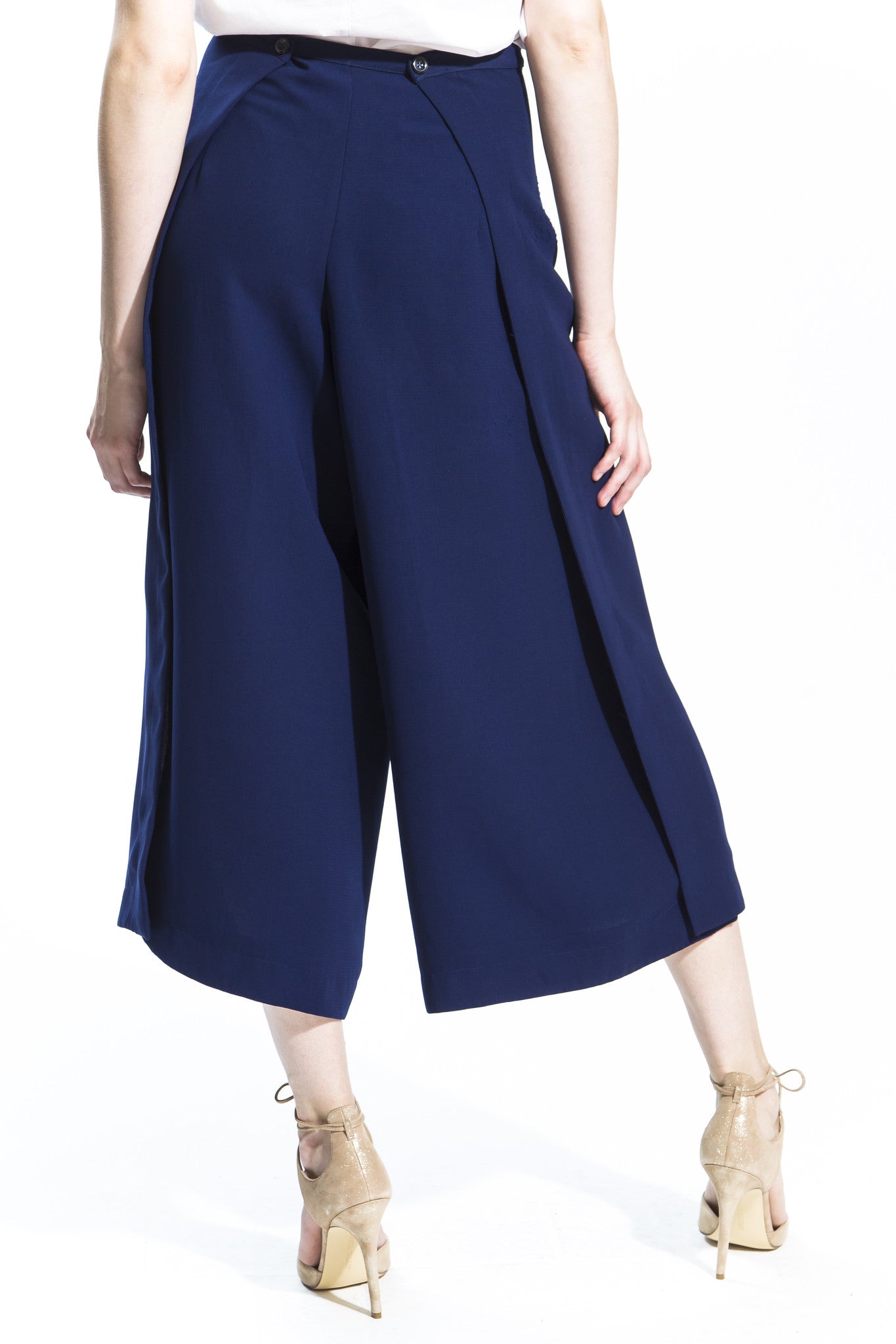 Made in NYC Wide Leg Wrap Culottes Style #145 – JSong Way