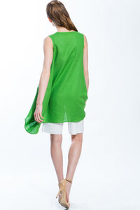 Origami Tunic (Kelly Green) Style# 150