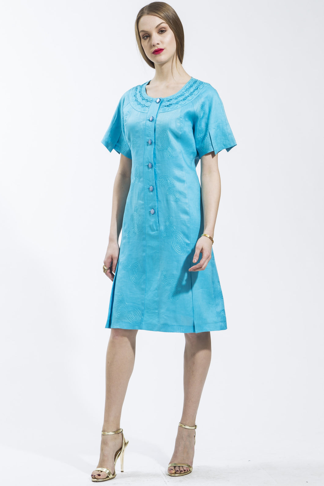 Tunic Dress (Aqua) Style # 1703