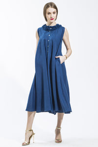 Denim Sun Dress 1746