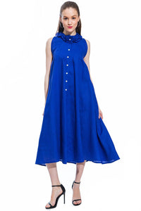 Royal Blue Sun Dress Style 1746