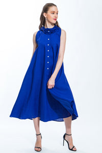 Royal Blue Sun Dress Style 1746