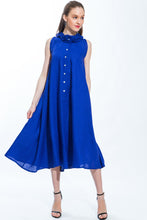 Royal Blue Sun Dress Style 1746