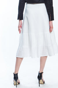Pleated Fit and Flare Skirt Style # 1774
