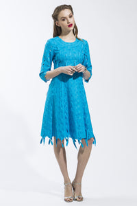 Ribbon Threaded Circle Dress Style 1788