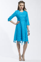 Ribbon Threaded Circle Dress Style 1788
