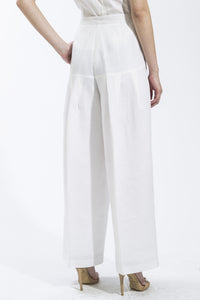 Made in NY - Fitted Yoke Wide Leg Pants (Style 1820)