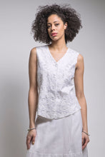 Embroidered Vest (White) Style # 7959