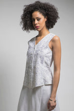 Embroidered Vest (White) Style # 7959