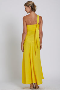 Made in NYC: Bustier Dress (Turmeric Gold)