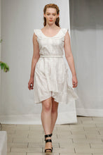 Fit & Flare Dress (White) Style # 134K
