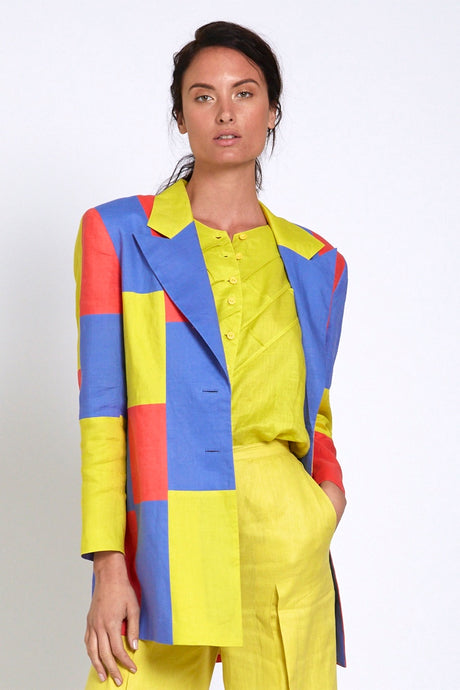 Color Block Jacket