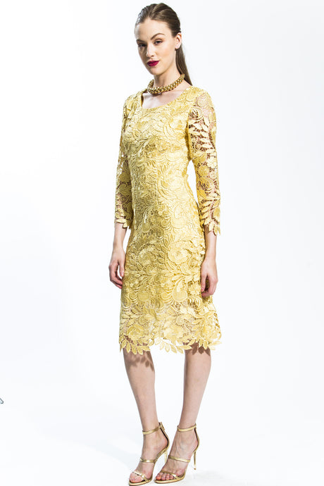 Made in NYC: Sharon Lace Dress Style 136