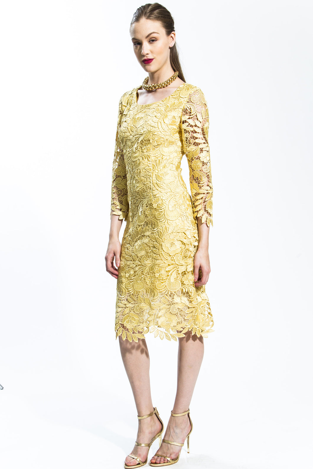 Made in NYC: Sharon Lace Dress Style 136
