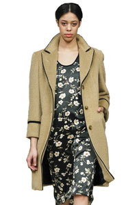 Made in NYC Wool Trench Coat Style 109