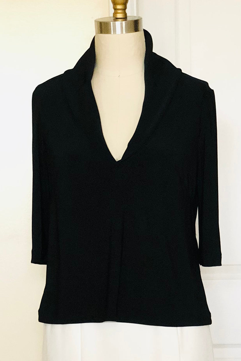 Shawl Collar Pullover Top (Style #102JK)
