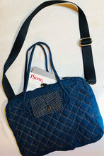 Denim Bag with Detachable Shoulder Strap - Style#102S