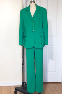 Tailored Jacket and Pants (Green) Style # 108P